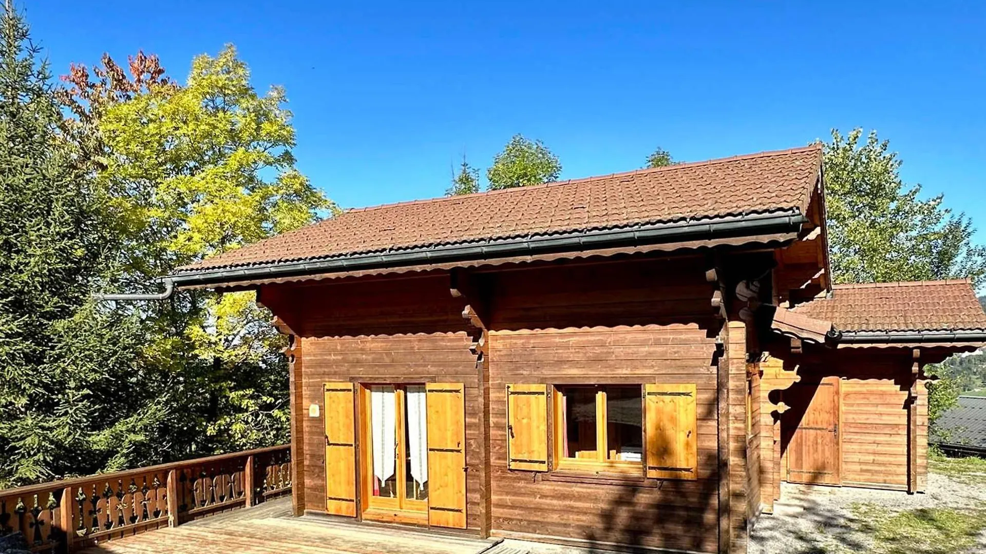 Chalet 2 Chambres +1 Espace Couchage, Terrasse, Parking, Wifi, Non Fumeur - Fr-1-572-264 Araches-la-Frasse